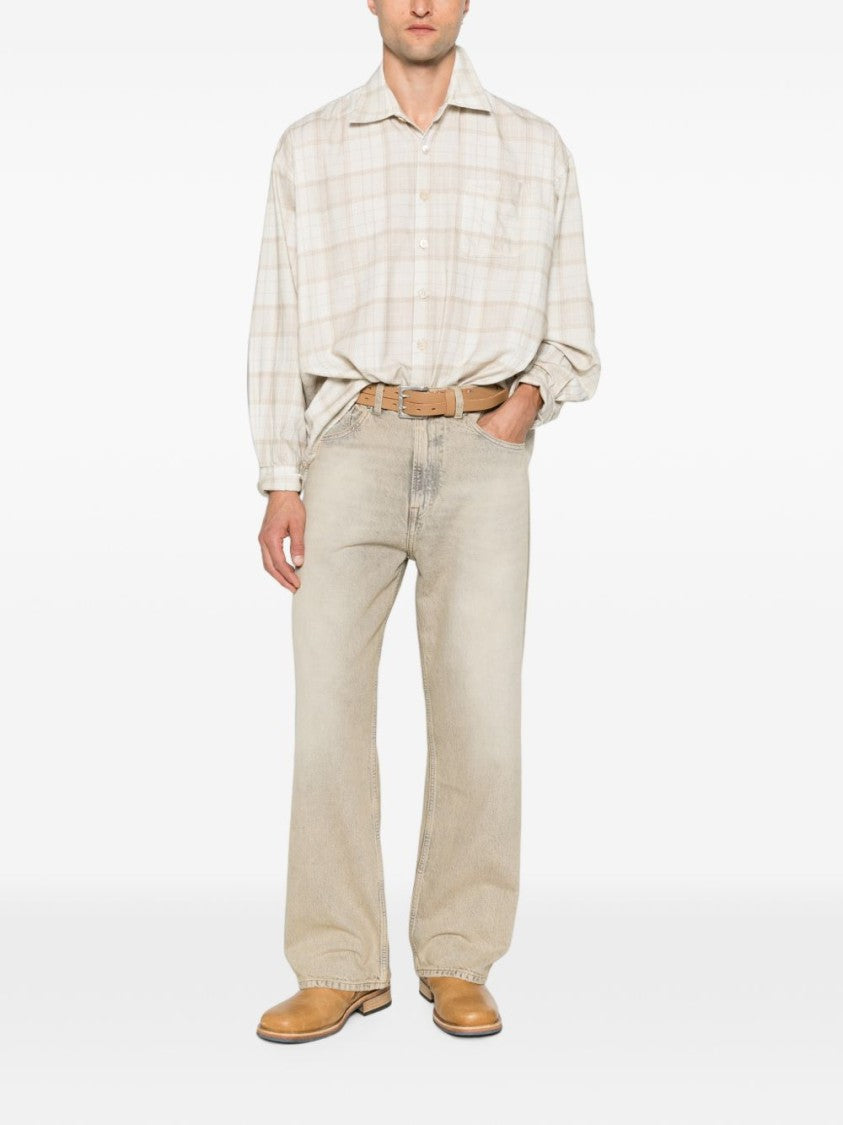 Our Legacy Multicolor Subtle Plaid Casual Shirt