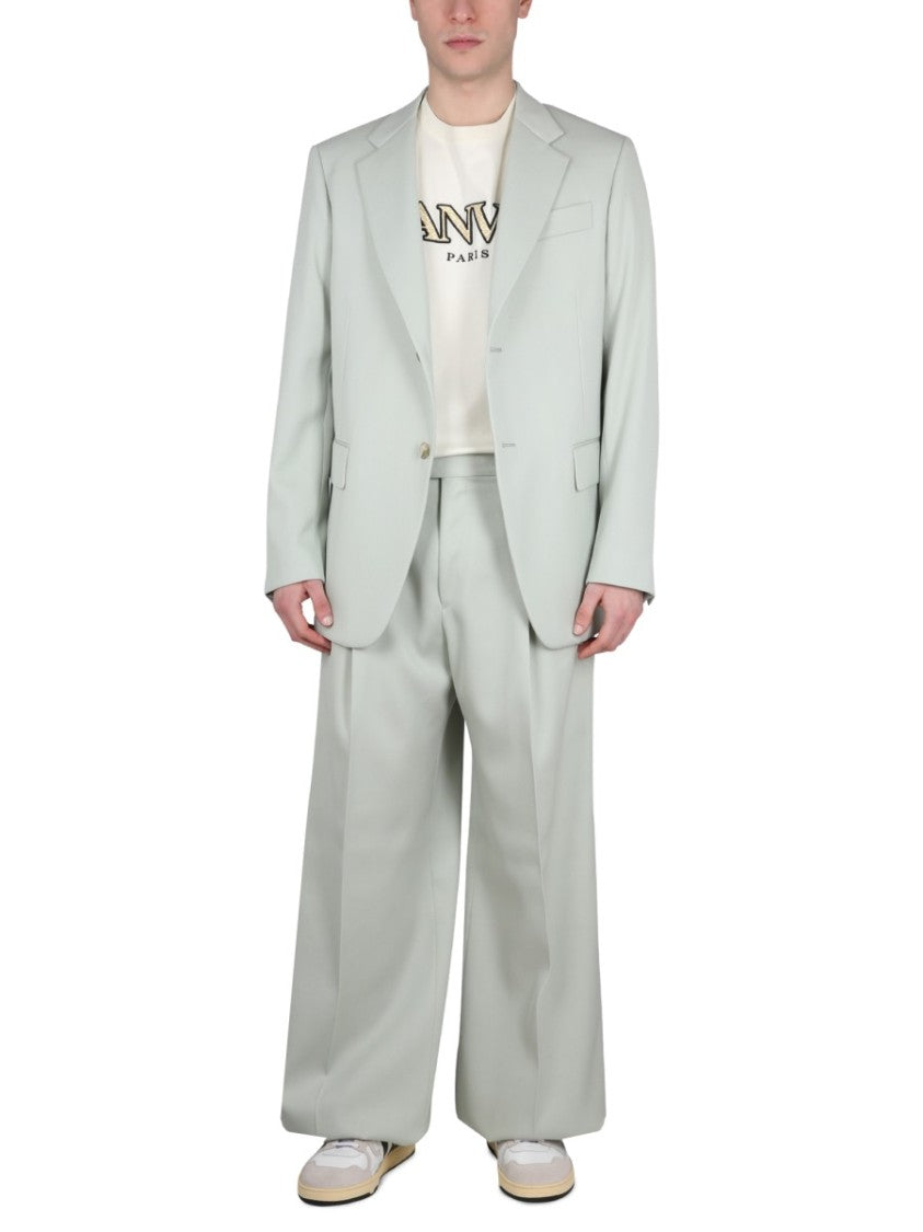Lanvin Boxy Jacket With Notched Lapels