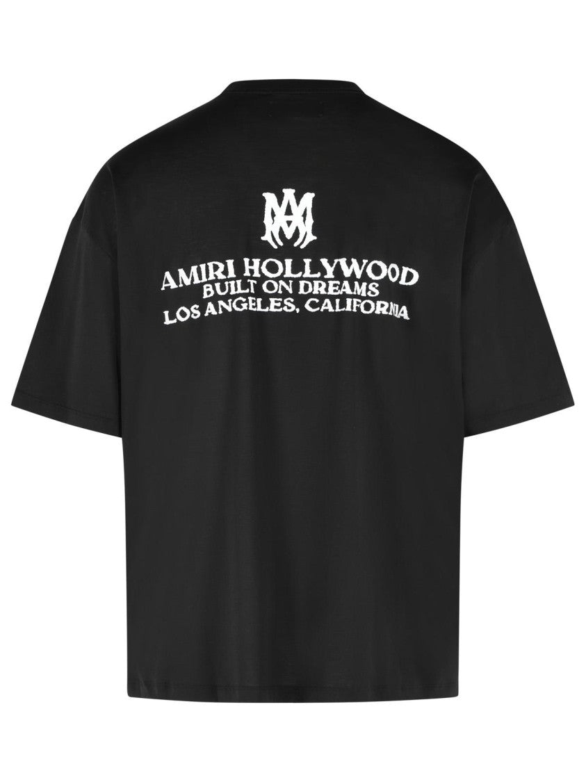 Amiri 'Built On Dreams' Black Cotton T-Shirt