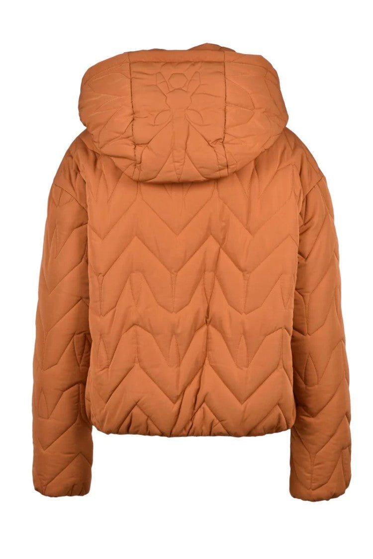 Patrizia Pepe Reversible Down Jacket - Brown