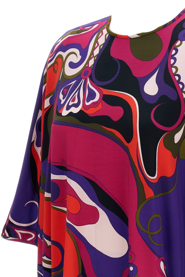 Emilio Pucci Satin Jersey Blouse