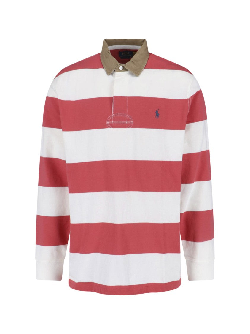 Polo Ralph Lauren Versatile Red T-Shirts And Polos With Classic Cuts
