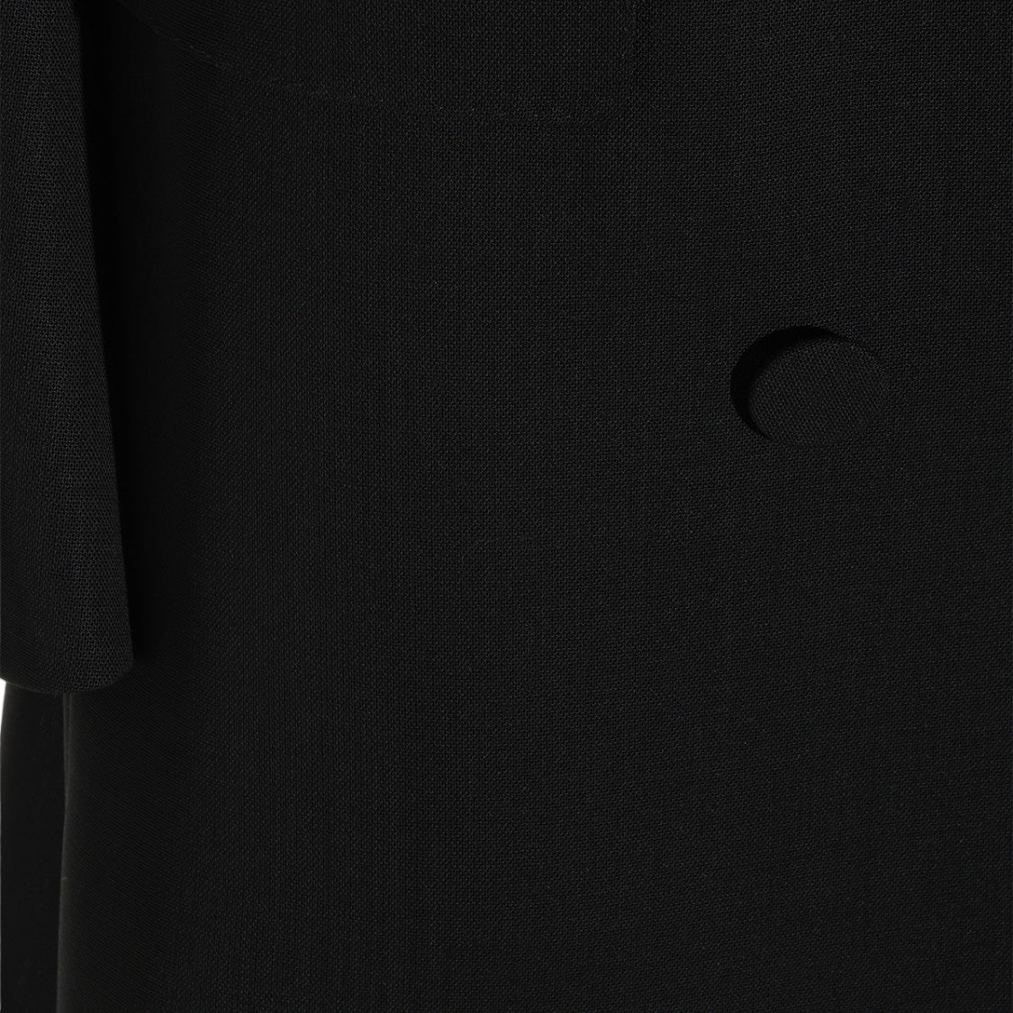 Tom Ford Double-Breasted Long Coat With Textured Finish