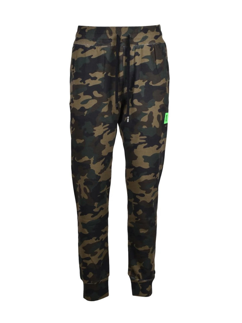 Dolce & Gabbana Distinctive Camouflage Pattern Tracksuit Pants
