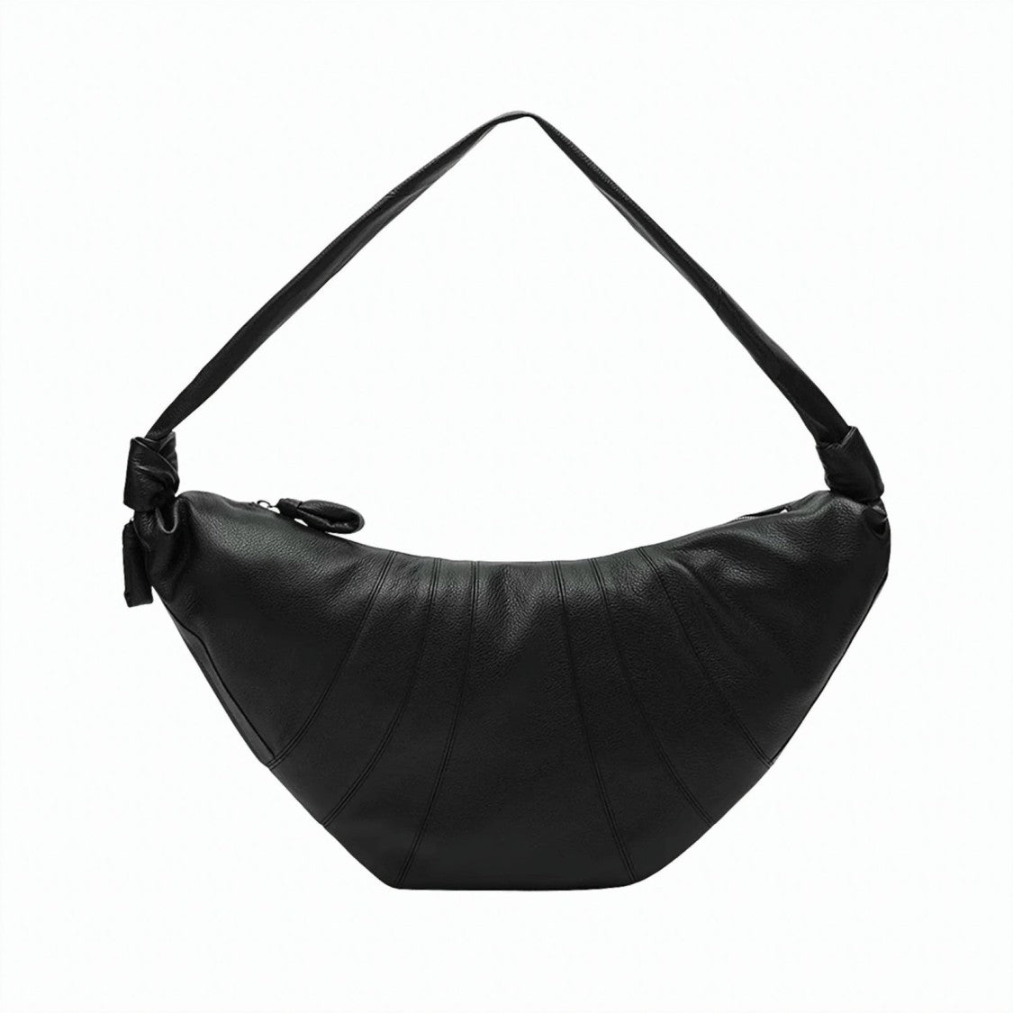 Lemaire Large Crescent-Shaped Shoulder Bag In Soft Grained Leather