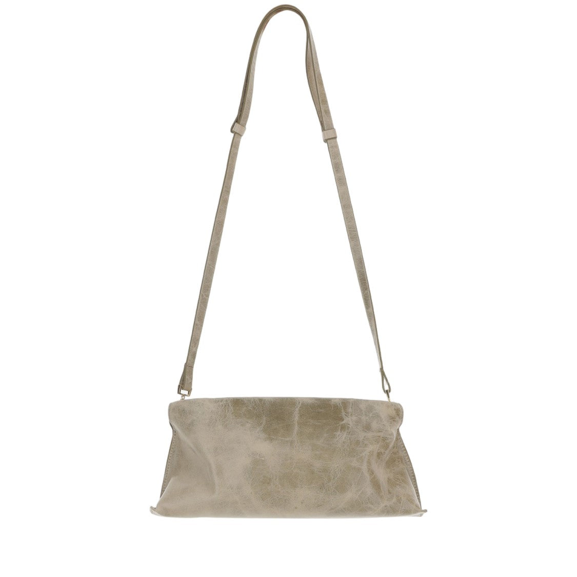 Benedetta Bruzziches Rectangular Shoulder Bag In Calfskin Leather