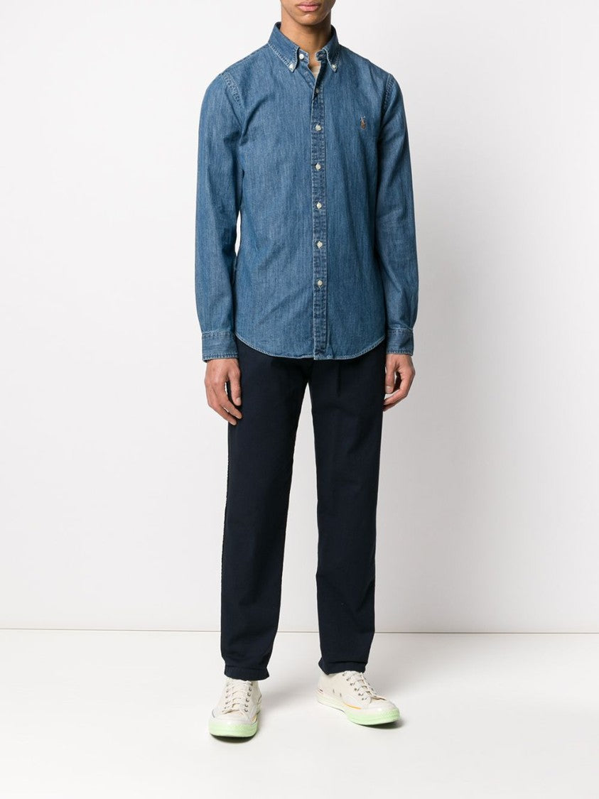 Polo Ralph Lauren Classic Blue Denim Shirt