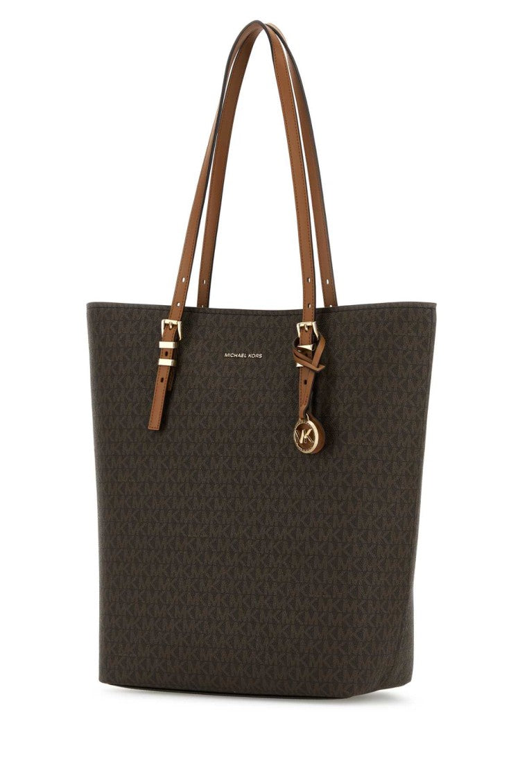Michael Michael Kors Printed Canvas Large Quinn Shopping Bag