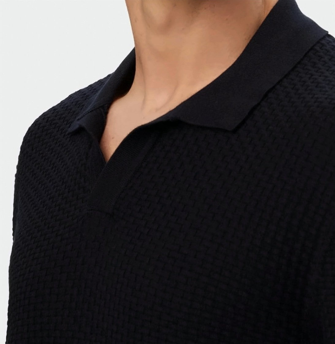 Boss Blue Natalo Micro Fabric Polo Shirt