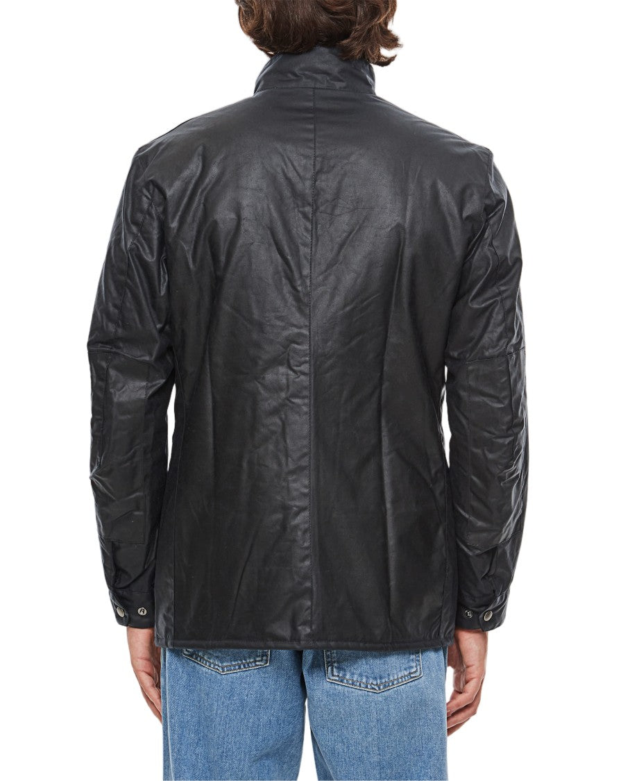Barbour Blue Duke Waxed Jacket