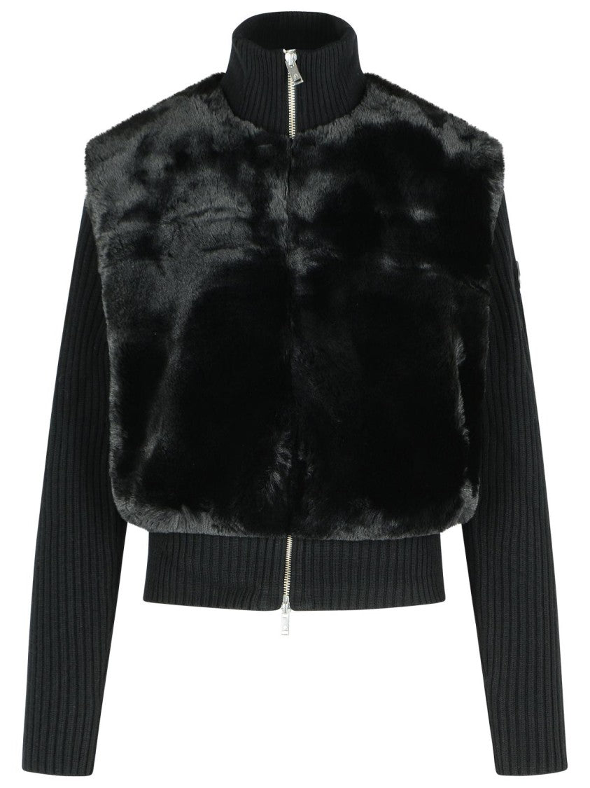 Moose Knuckles 'Dua Bunny' Black Polyester Sweatshirt