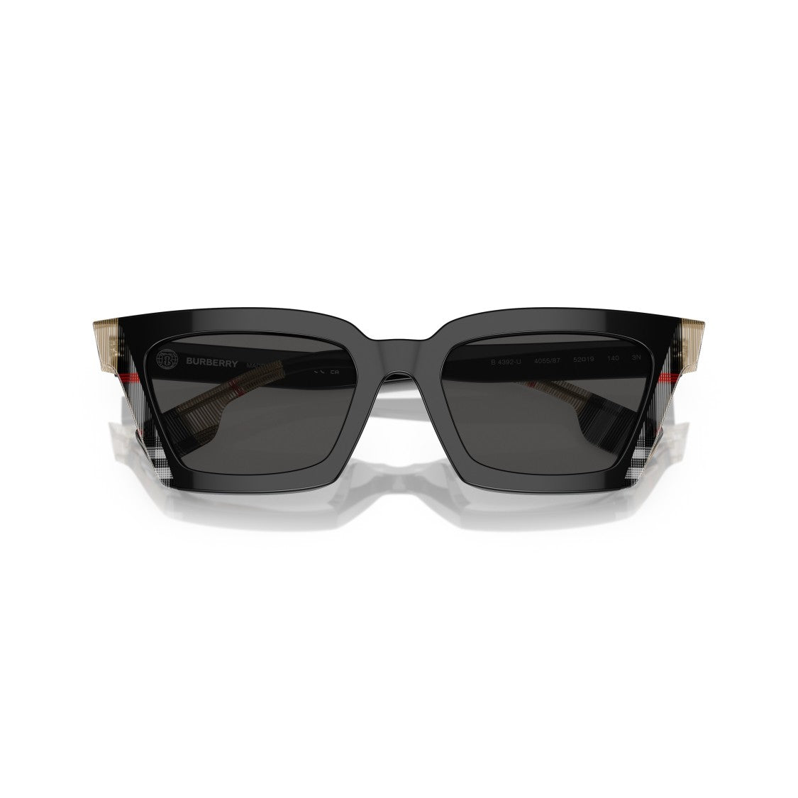 Burberry 0Be4392u Rectangular Sunglasses