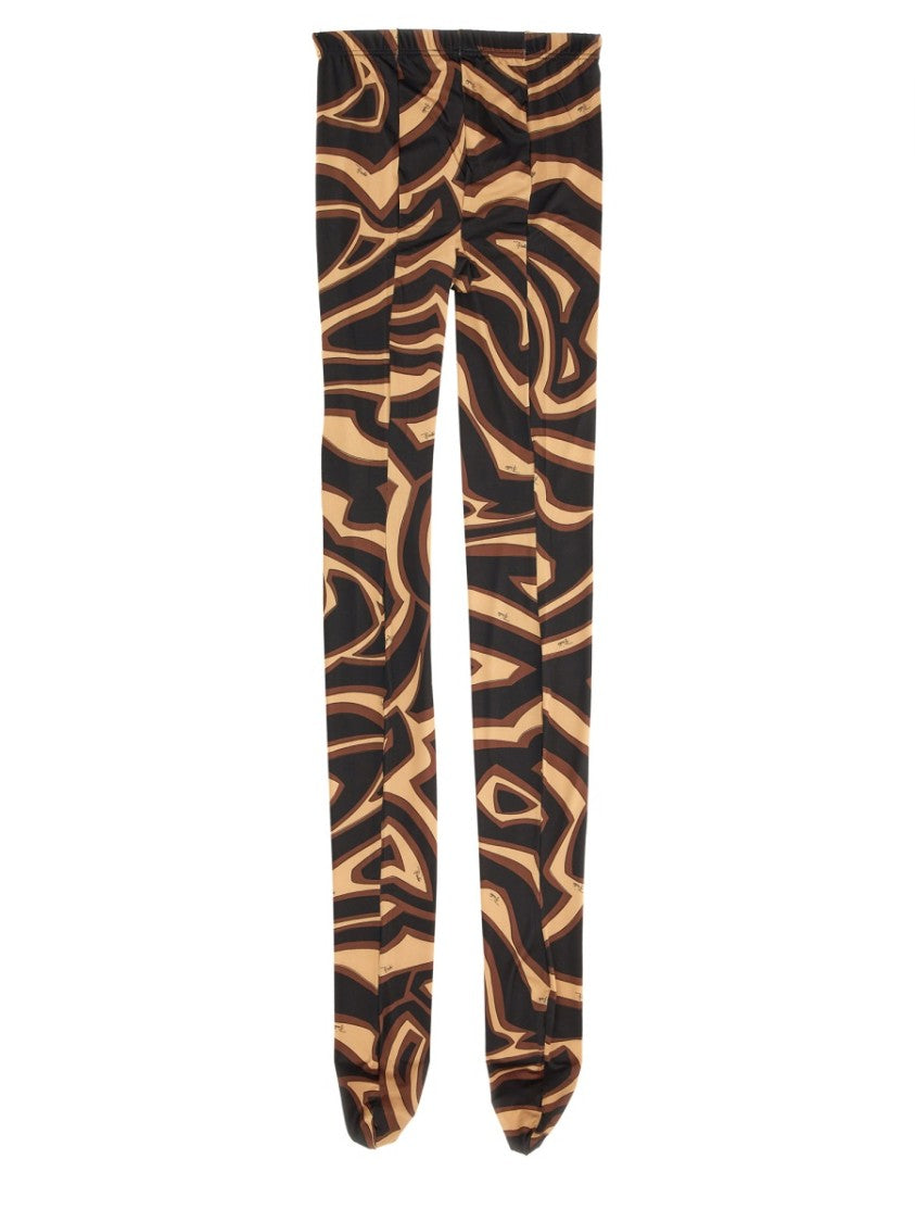 Pucci Labyrinth Print Tights