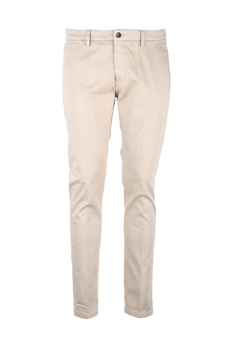 Yan Simmon Yan Simmon Cotton Stretch Trousers - Beige
