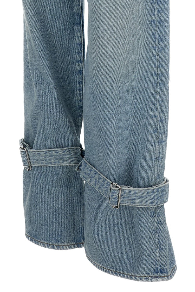 Agolde Jeans With Cinched Hem