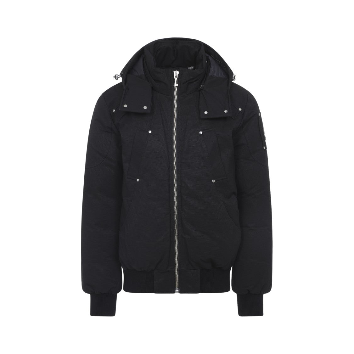 Moose Knuckles Padded Down Jacket With Structured Silhouette