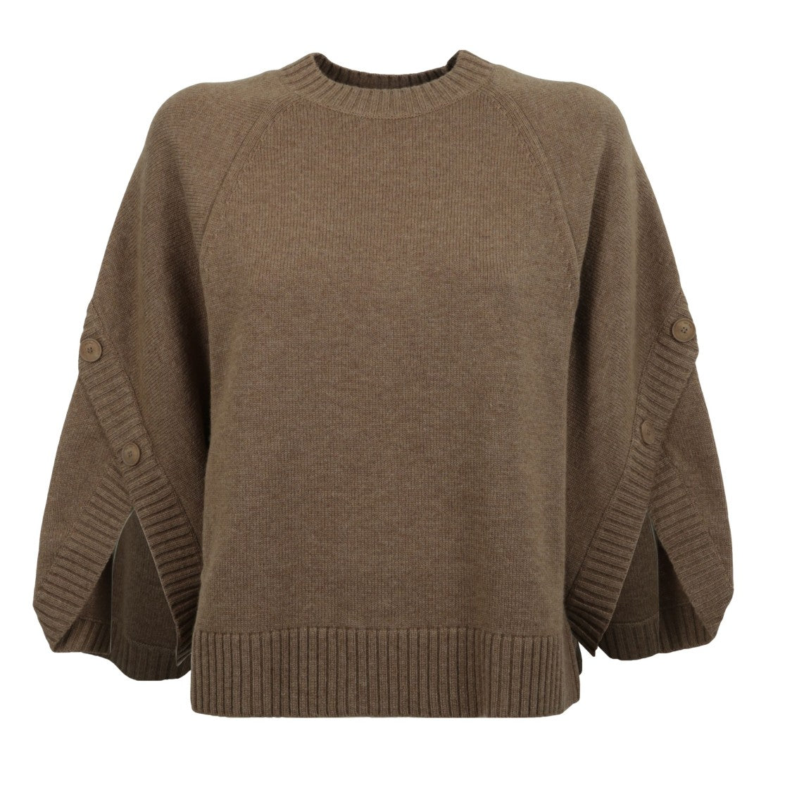 Max Mara Fitted Knit Top With Minimalist Design