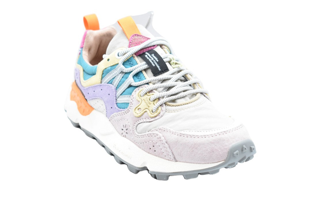 Flower Mountain Laced Shoes With Paneling