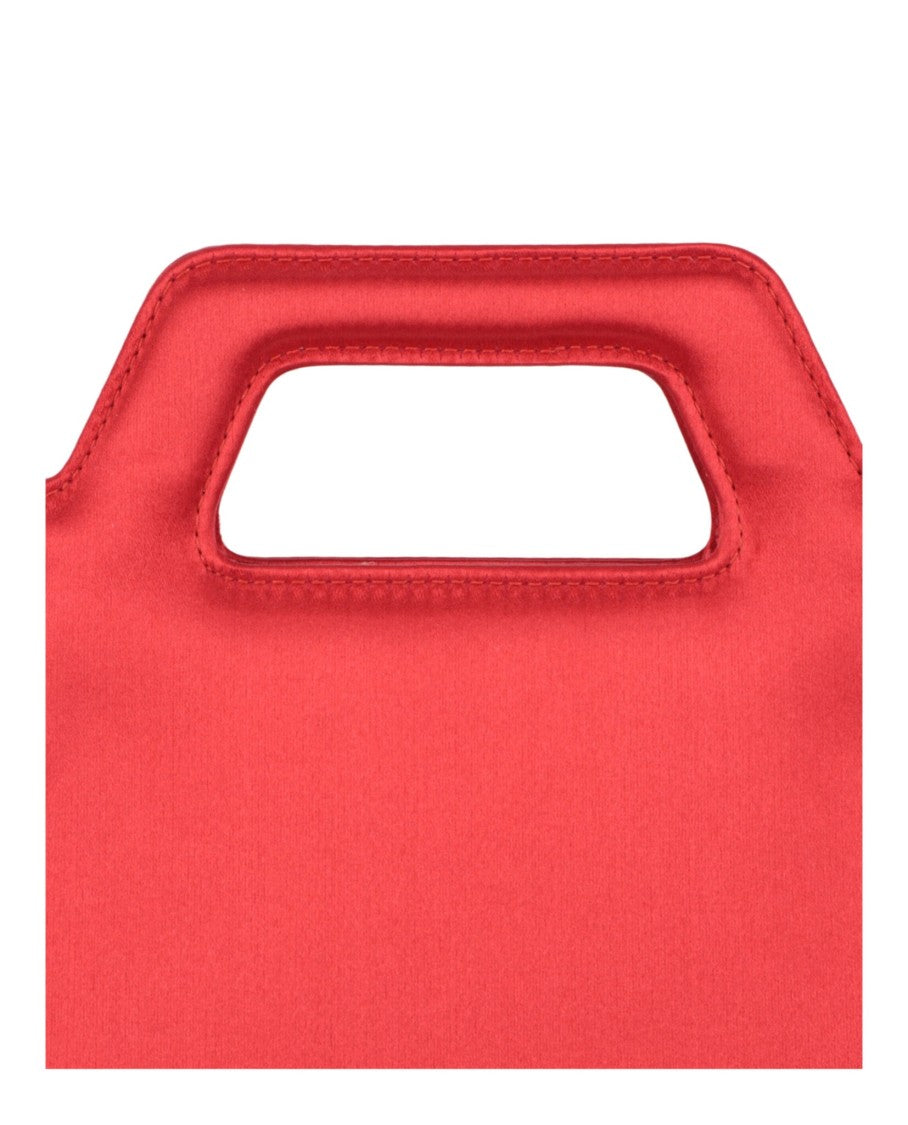 Ferragamo Mini Wanda Satin Top-Handle Bag