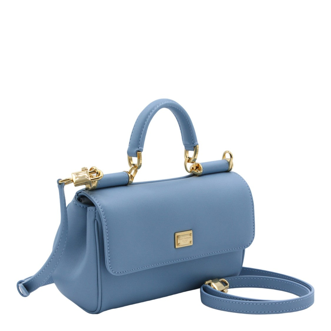 Dolce & Gabbana Rectangular Handbag With Flap Closure