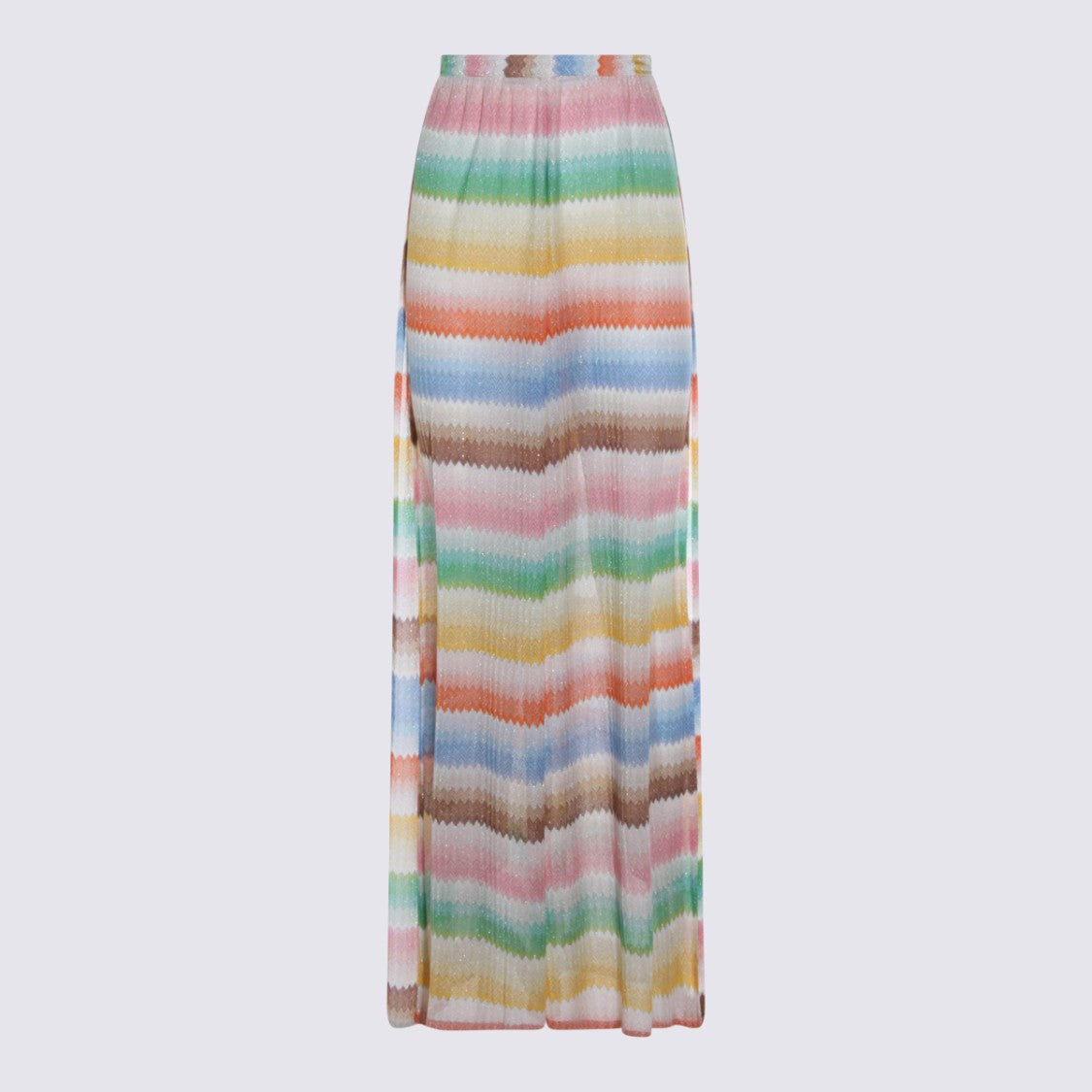 Missoni Wide-Leg Trousers With Zigzag Pattern