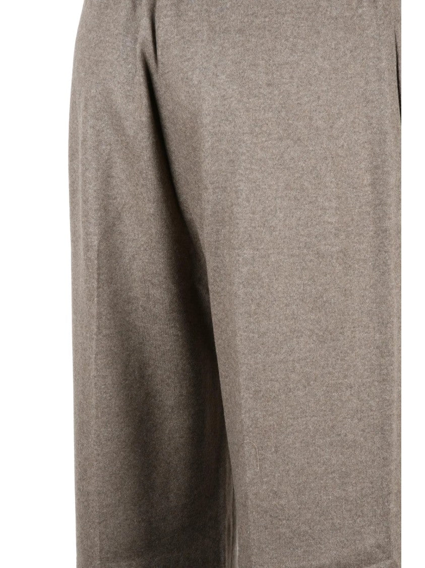 Seventy Grey Straight-Leg Wool Pants