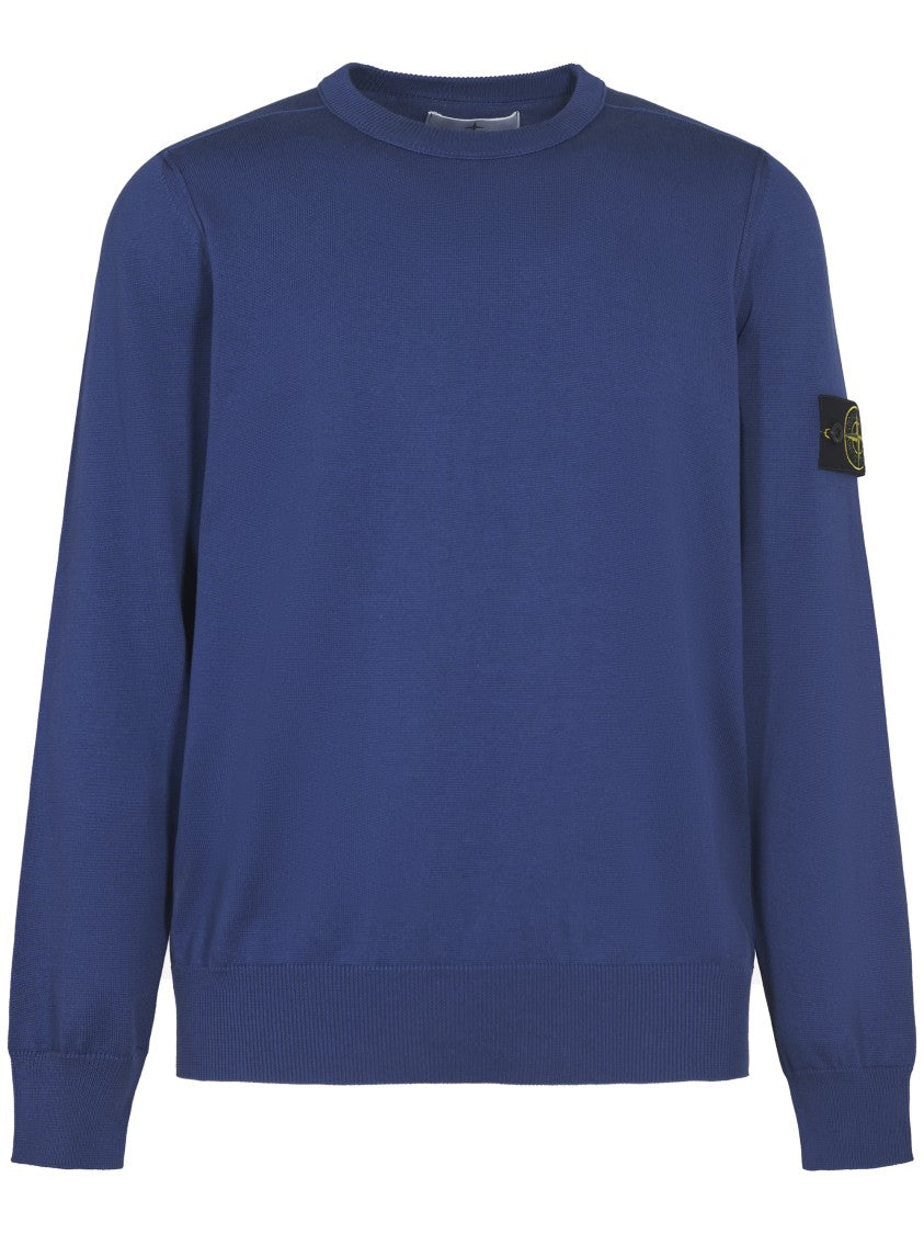 Stone Island Classic Crew Neck Knit Sweater