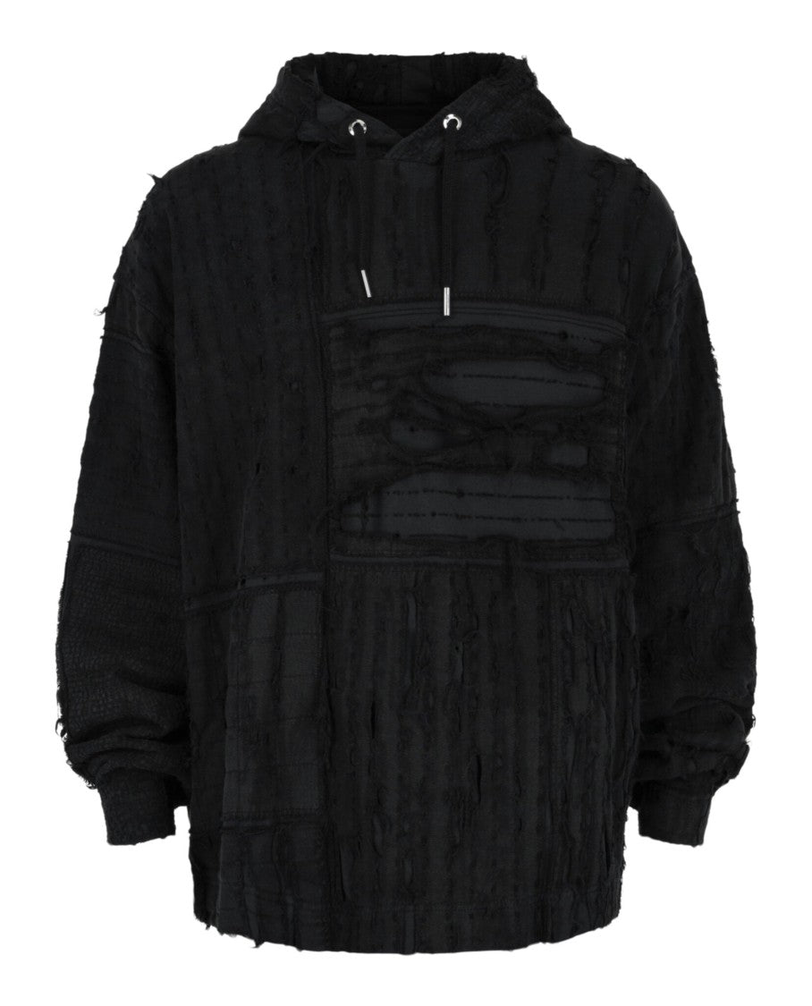 Givenchy Destroyed Oversized Hoodie