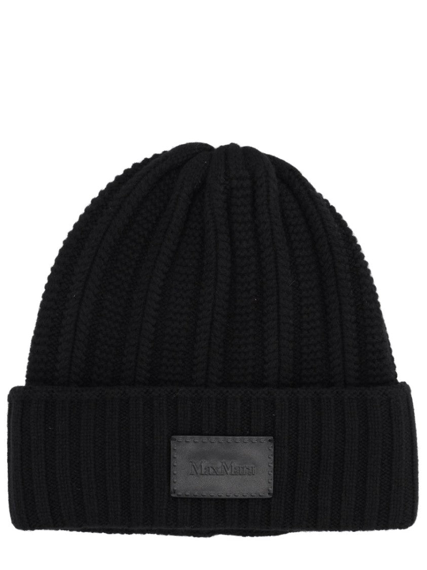 Max Mara Ribbed Knit Cashmere Cap