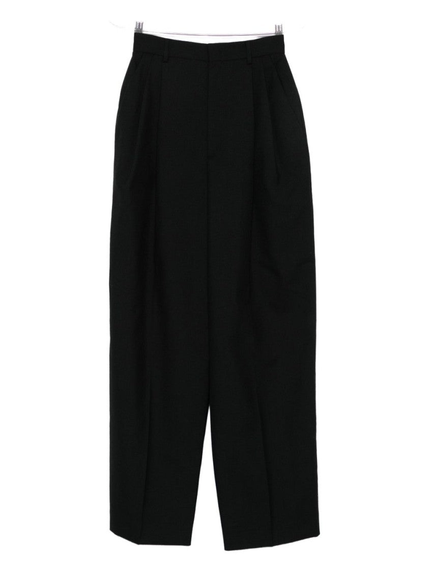 Moschino Pleated Black Trousers