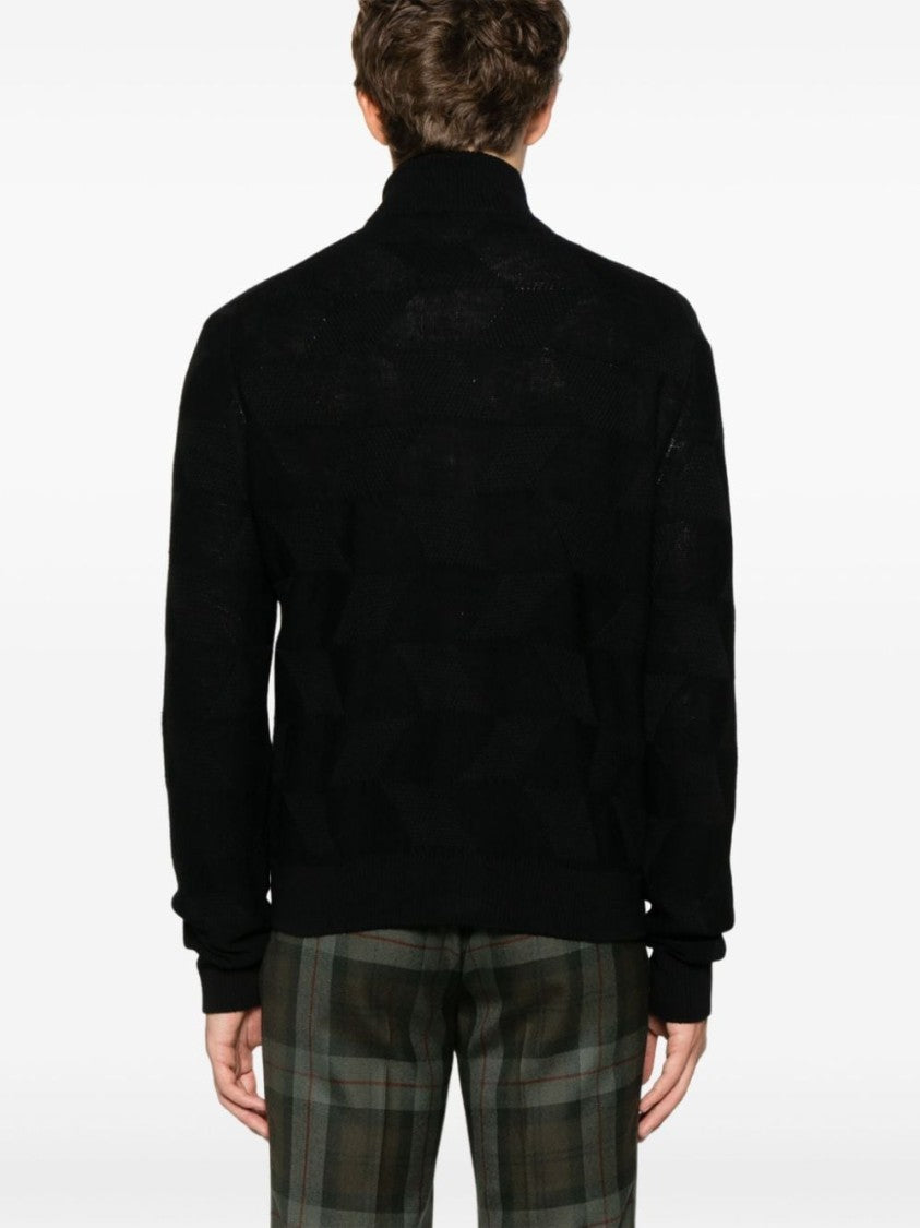 Vivienne Westwood Fisherman's Knit Black Sweater