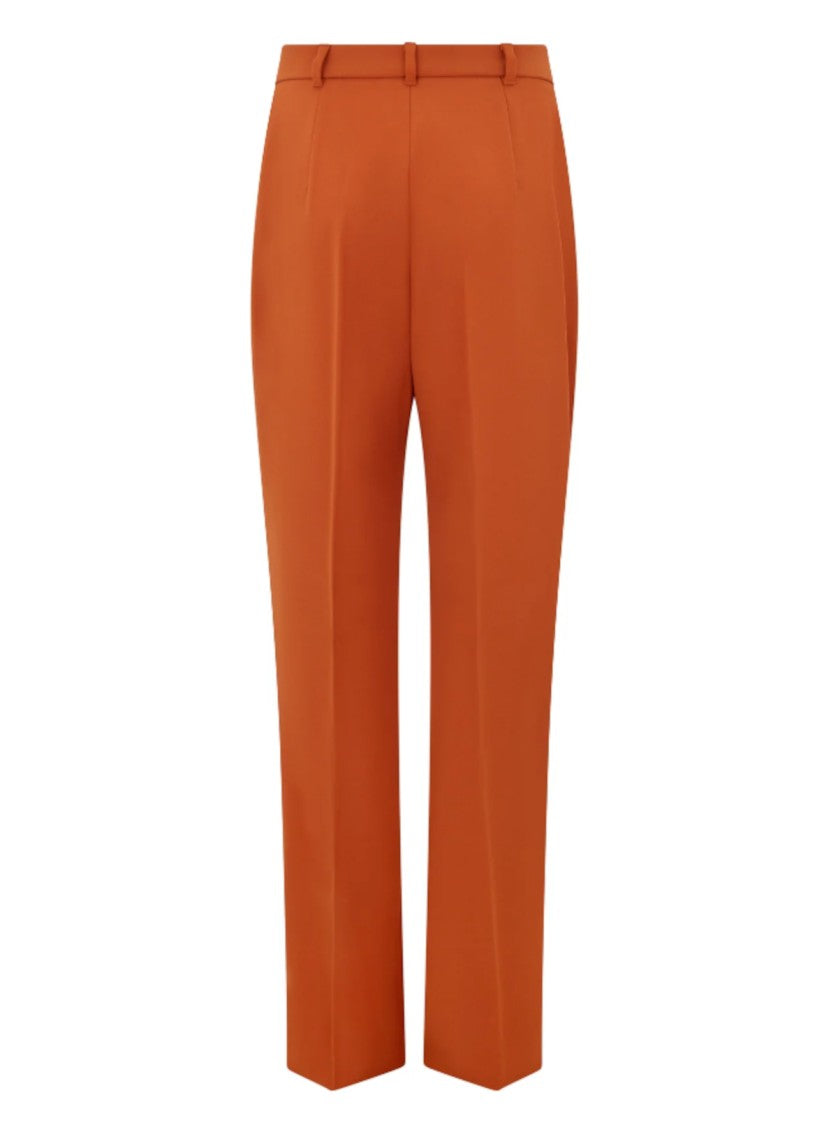 Max Mara Tailored Straight-Leg Pants With Mid-Rise Waist