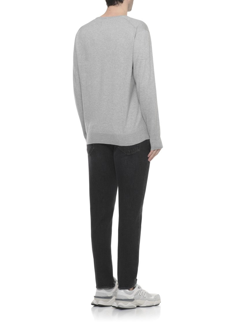 Polo Ralph Lauren Grey Pony Cotton Sweater