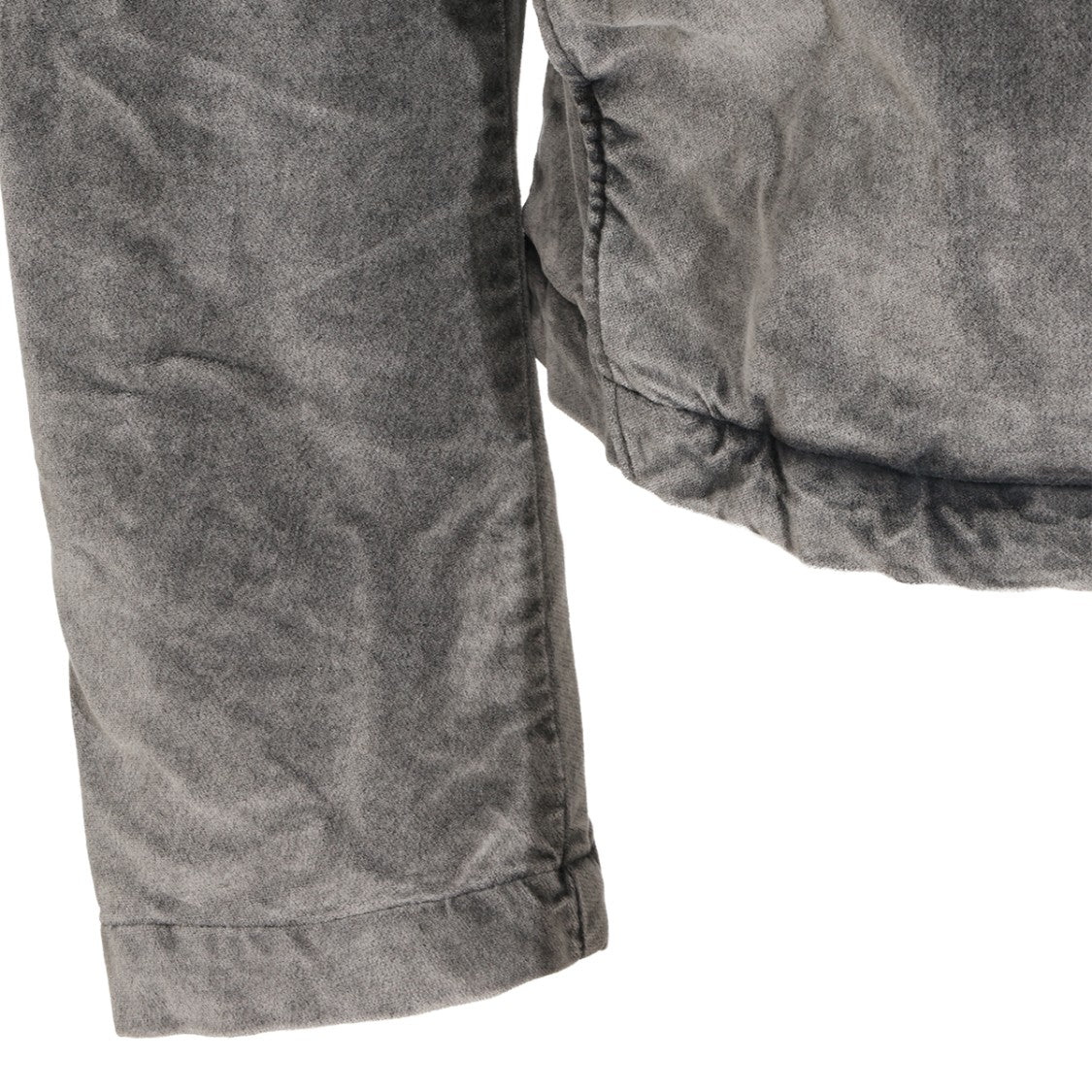 Thom Krom Textured Grey Casual Jacket With Minimalist Design And Adjustable Hem