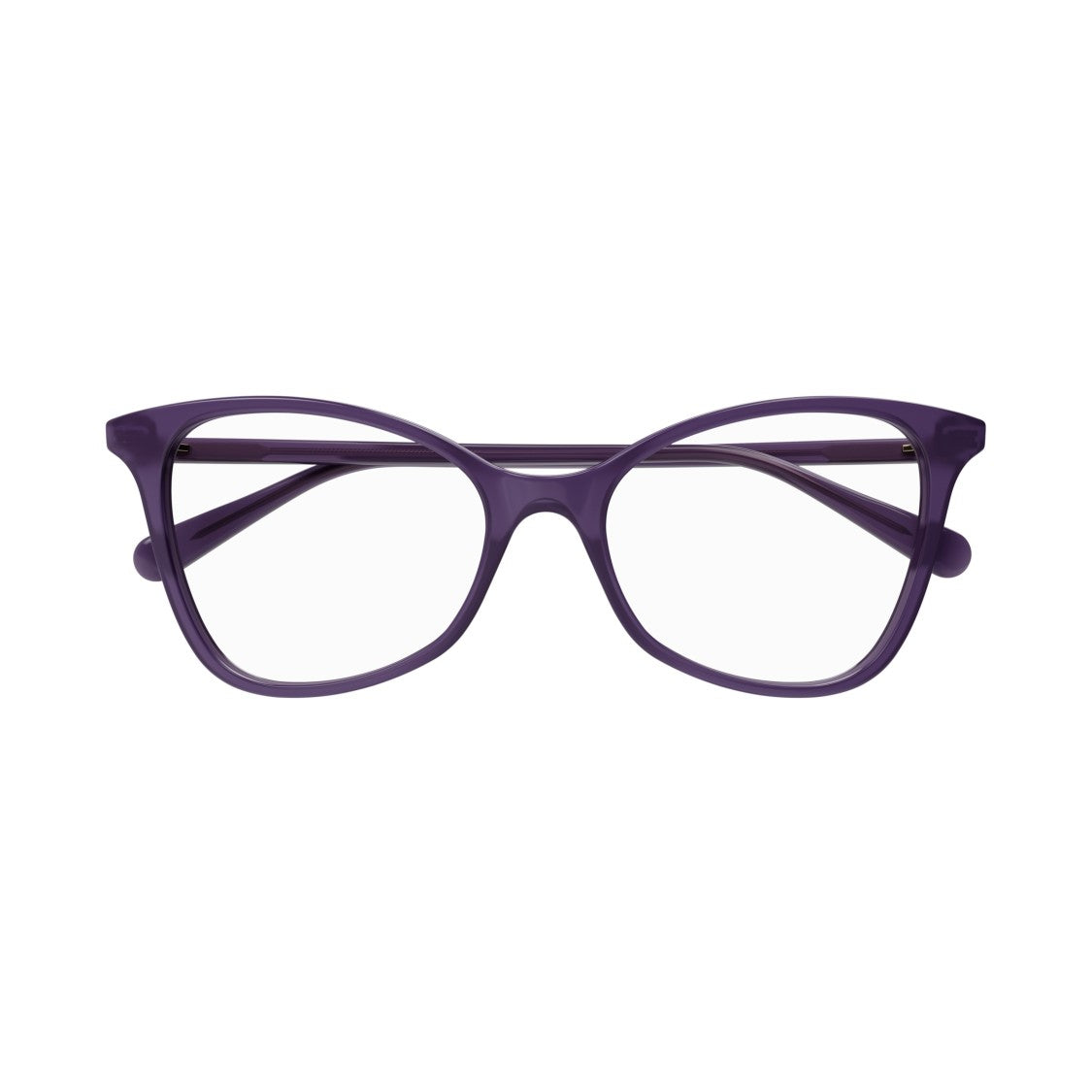 Gucci Gg1360o Translucent Deep Purple Cat-Eye Eyeglasses