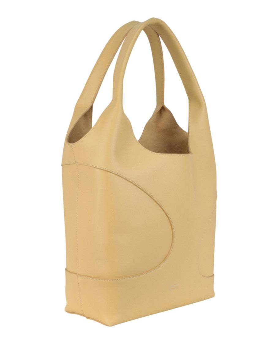 Ferragamo Debossed Cut-Out Hobo Bag