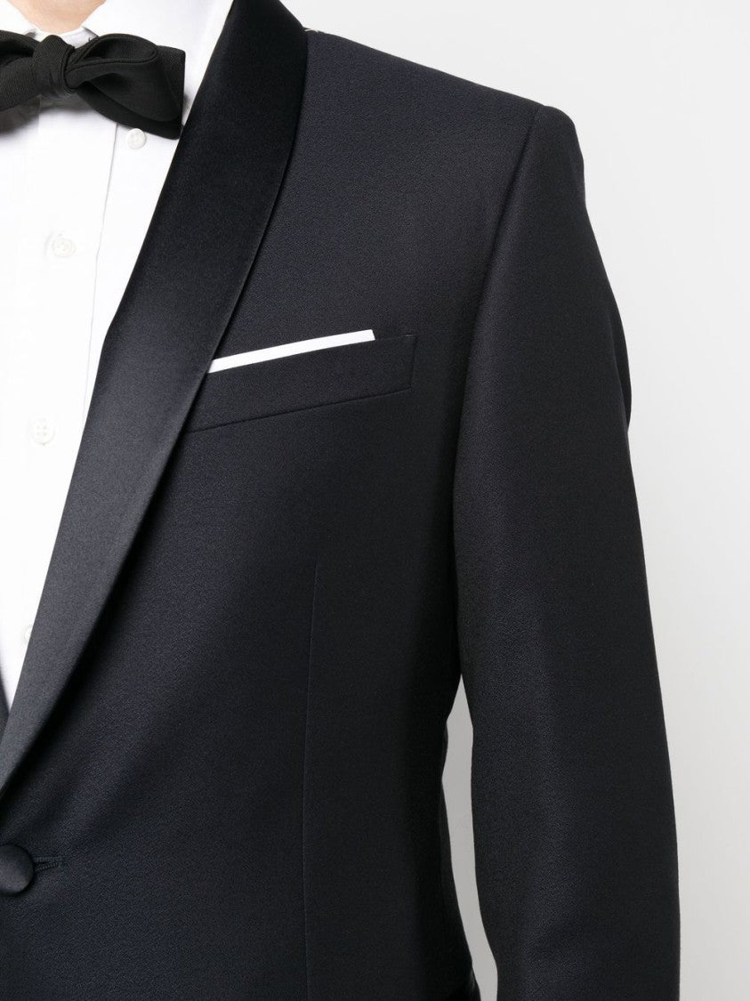 Corneliani Blue Virgin Wool Suit