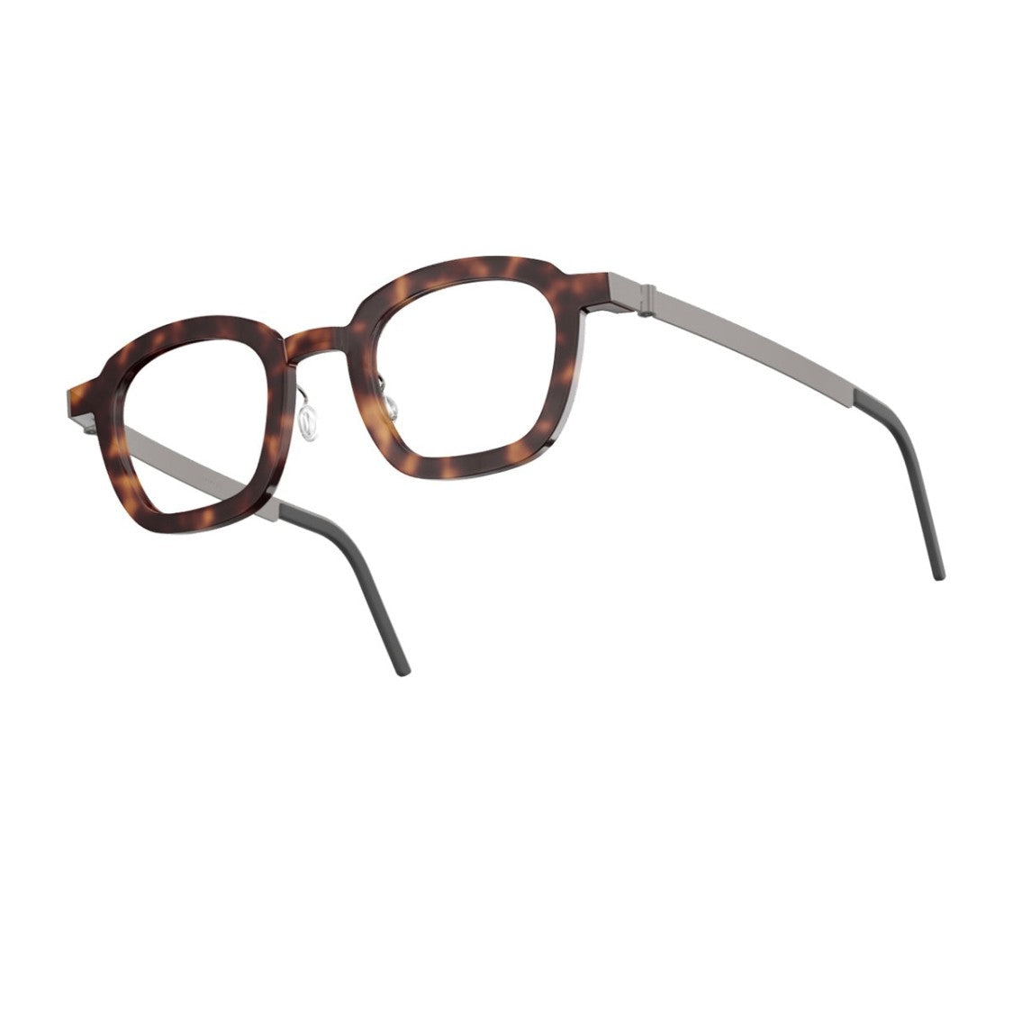 Lindberg Havana Acetanium Acetate Rectangular Sunglasses