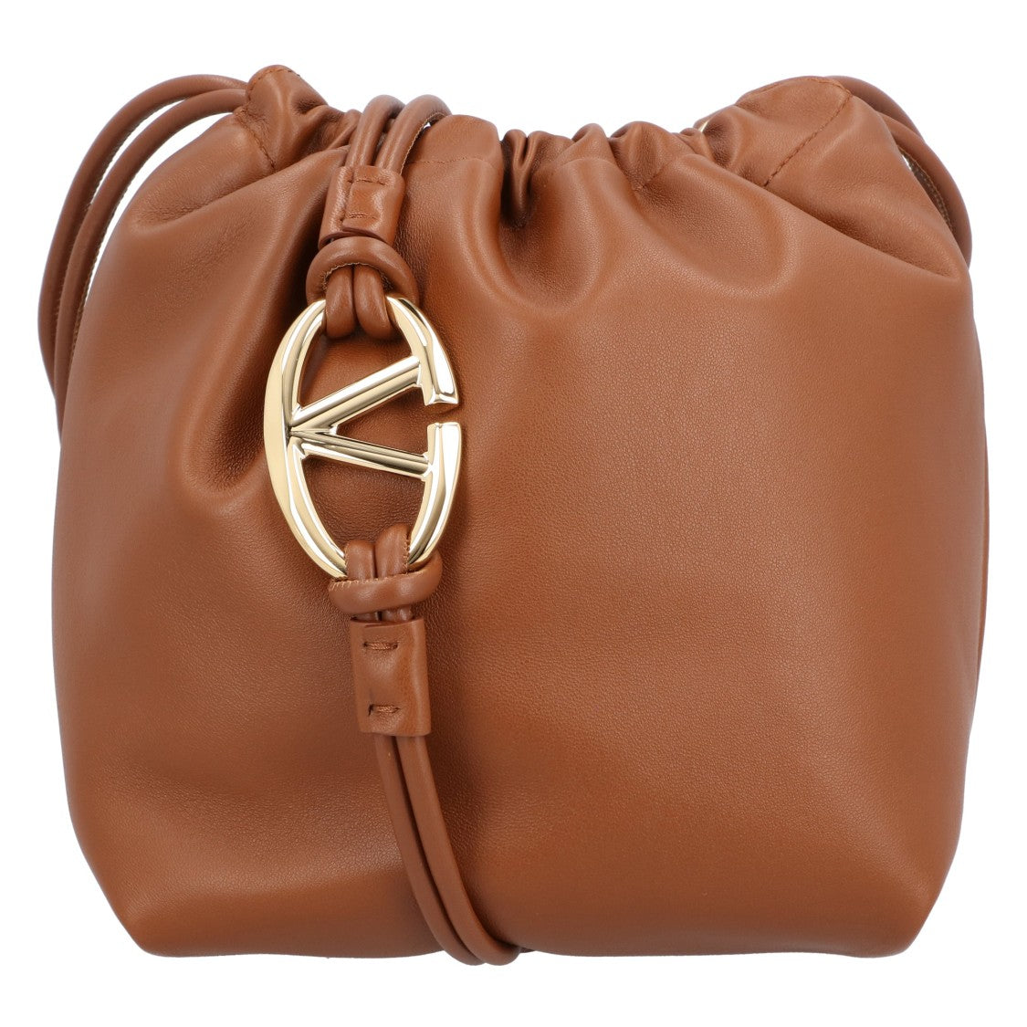 Valentino Vlogo Pouf Sheepskin Puff Bag