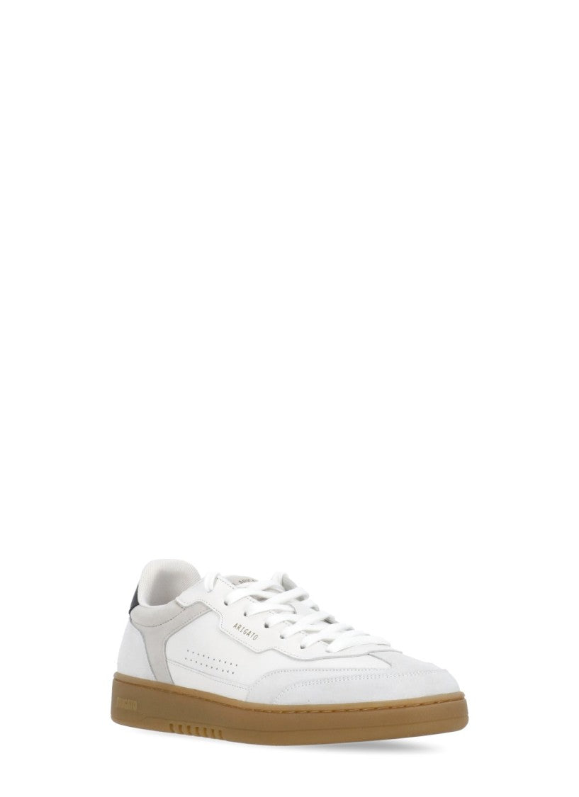 Axel Arigato White Dice T-Toe Leather Sneakers