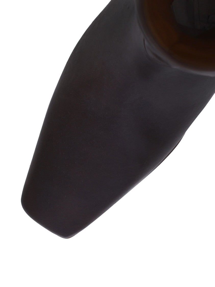 Alohas Black Kalila Calf Leather Boots