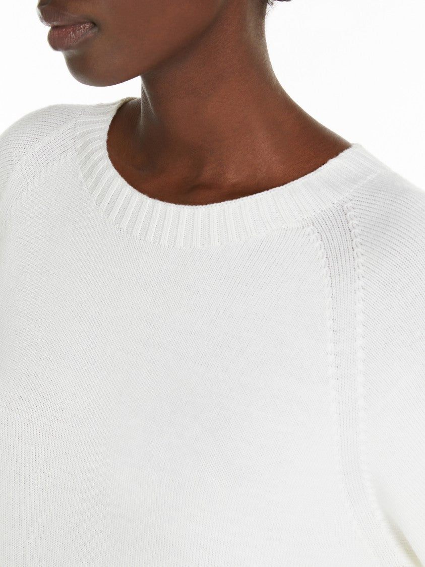 Max Mara Midi-Length Dress With Ribbed Detailing