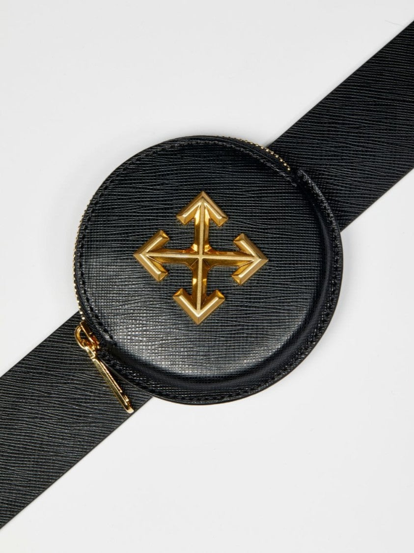 Off-White Coin Purse Belt Wallet