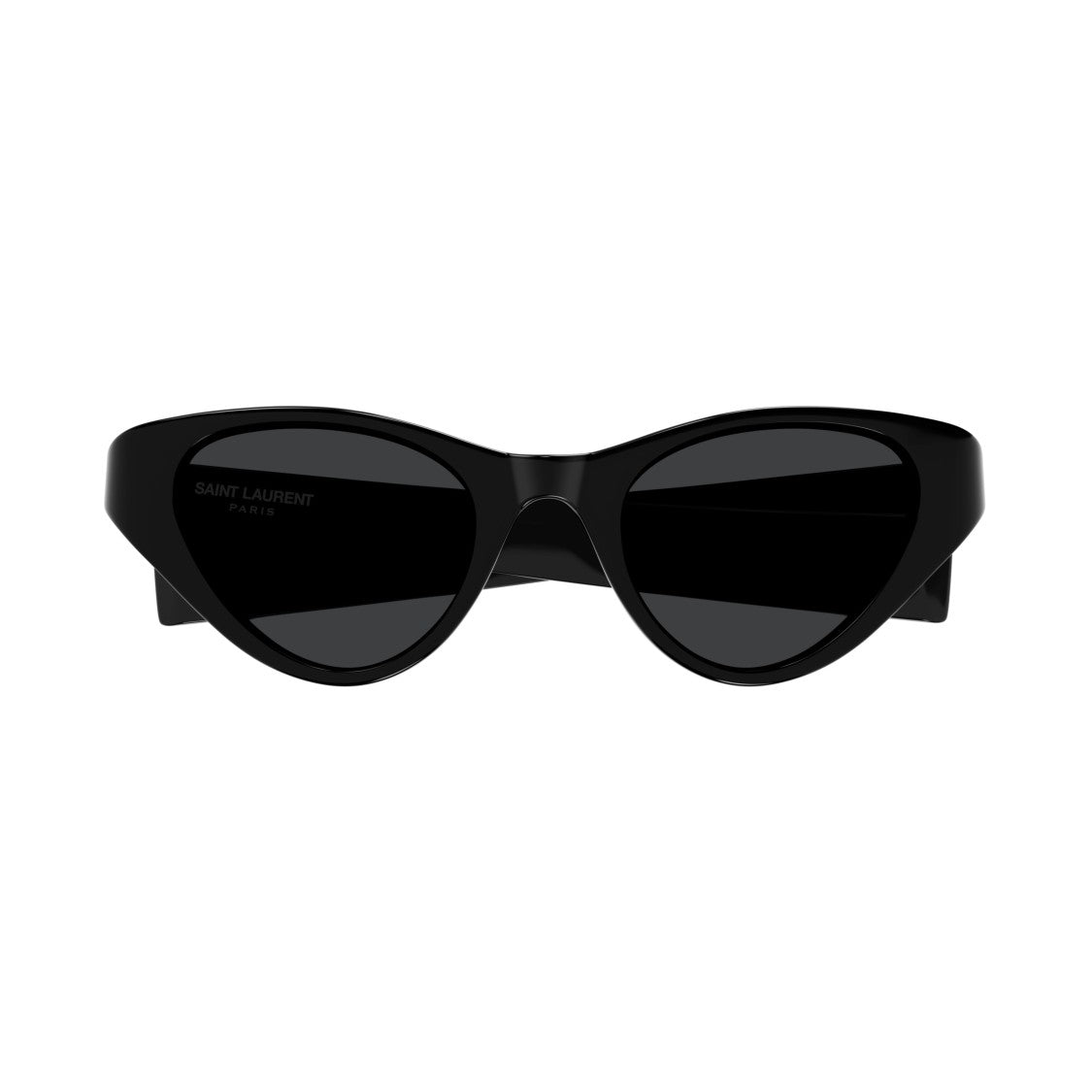 Saint Laurent Cat-Eye Sunglasses With Glossy Recycled Acetate Frame