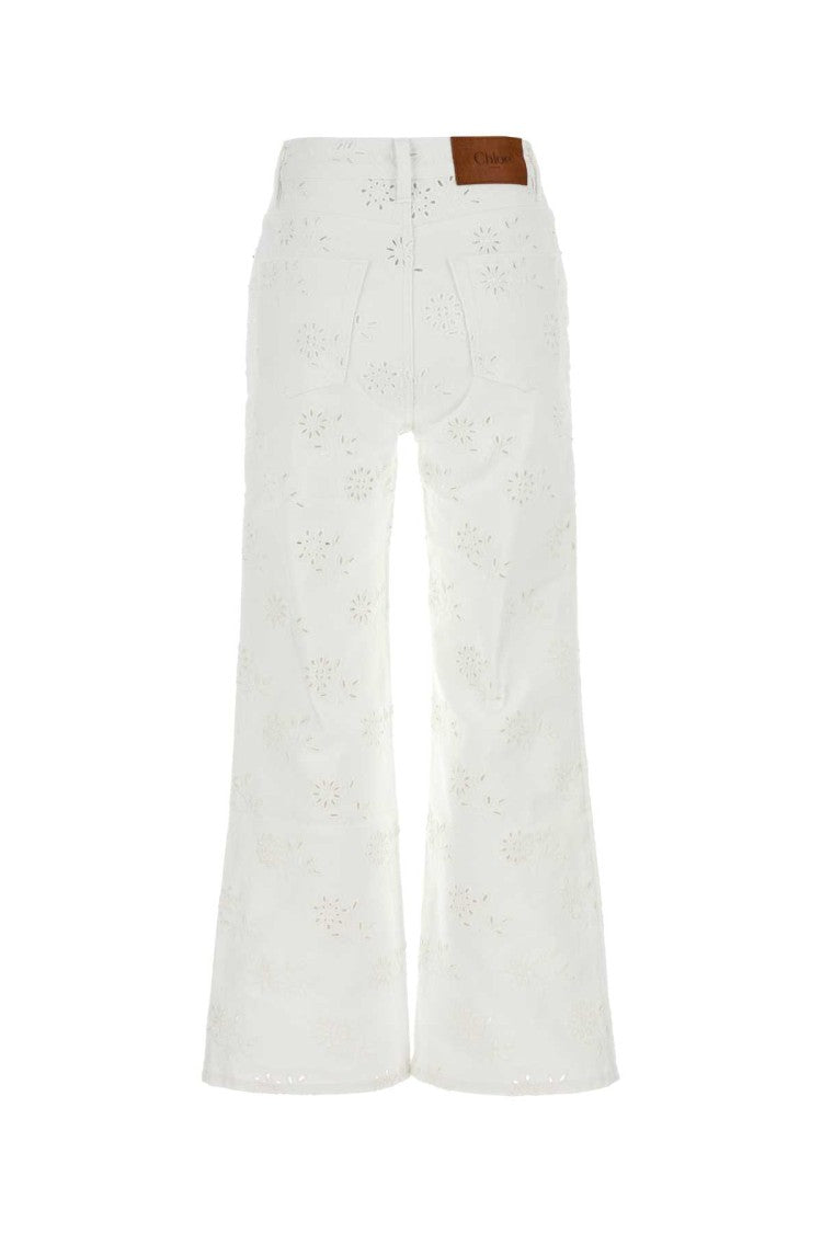 Chloé White Denim Jeans