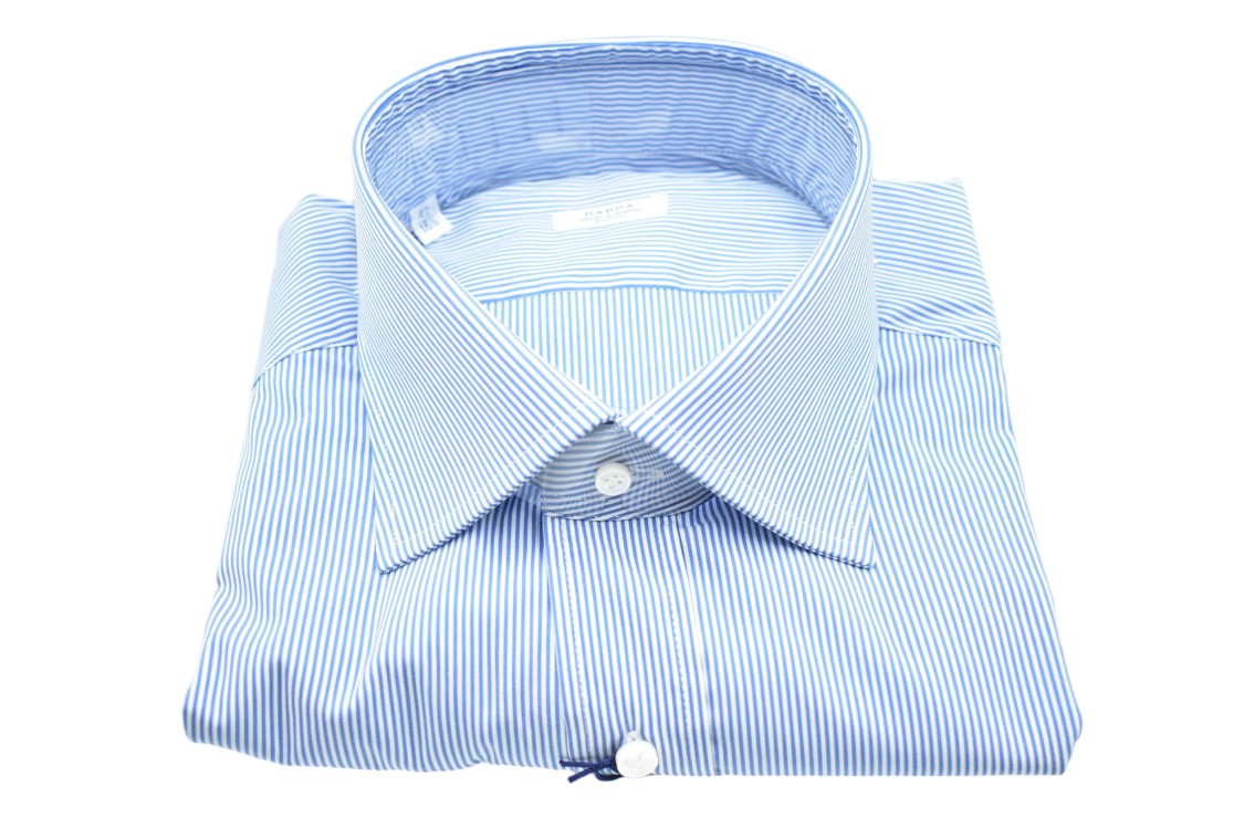 Barba White Elegant Tailored Comfort Modern Shirt