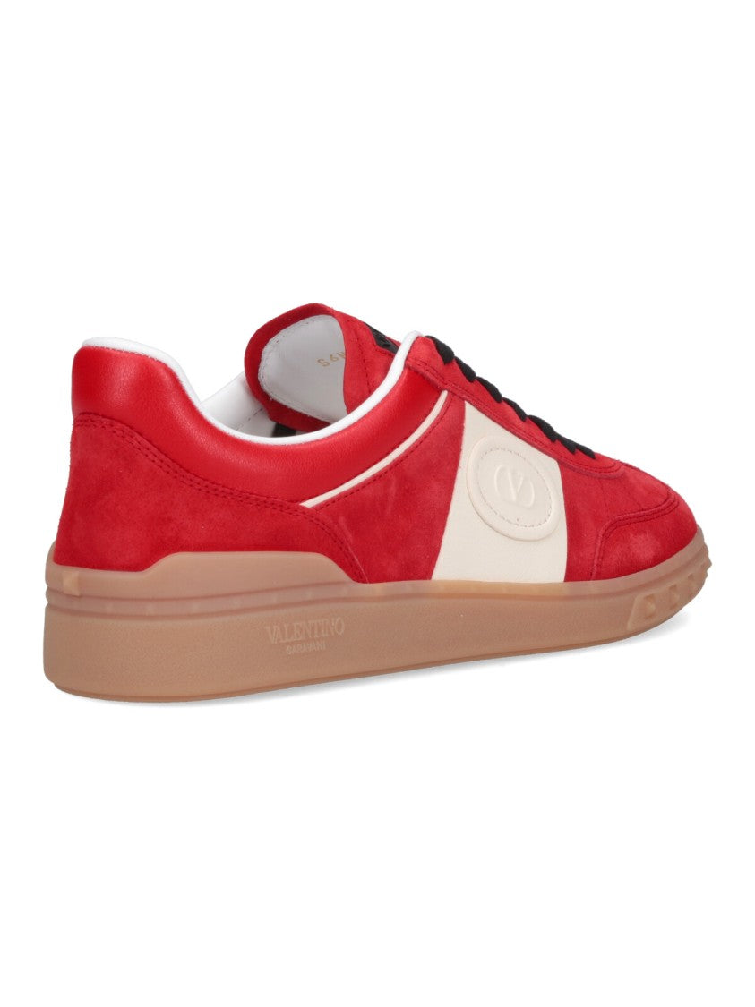 Valentino Garavani "Upvillage" Low-Top Sneakers – Red