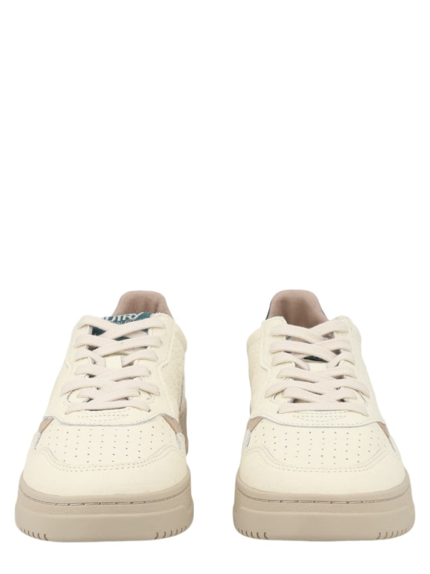 Autry Medalist Low Nubuck Suede Leather Sneakers