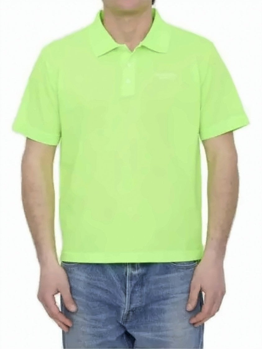 Dior Short-Sleeved Polo Shirt With Classic Collar And Logo Detail
