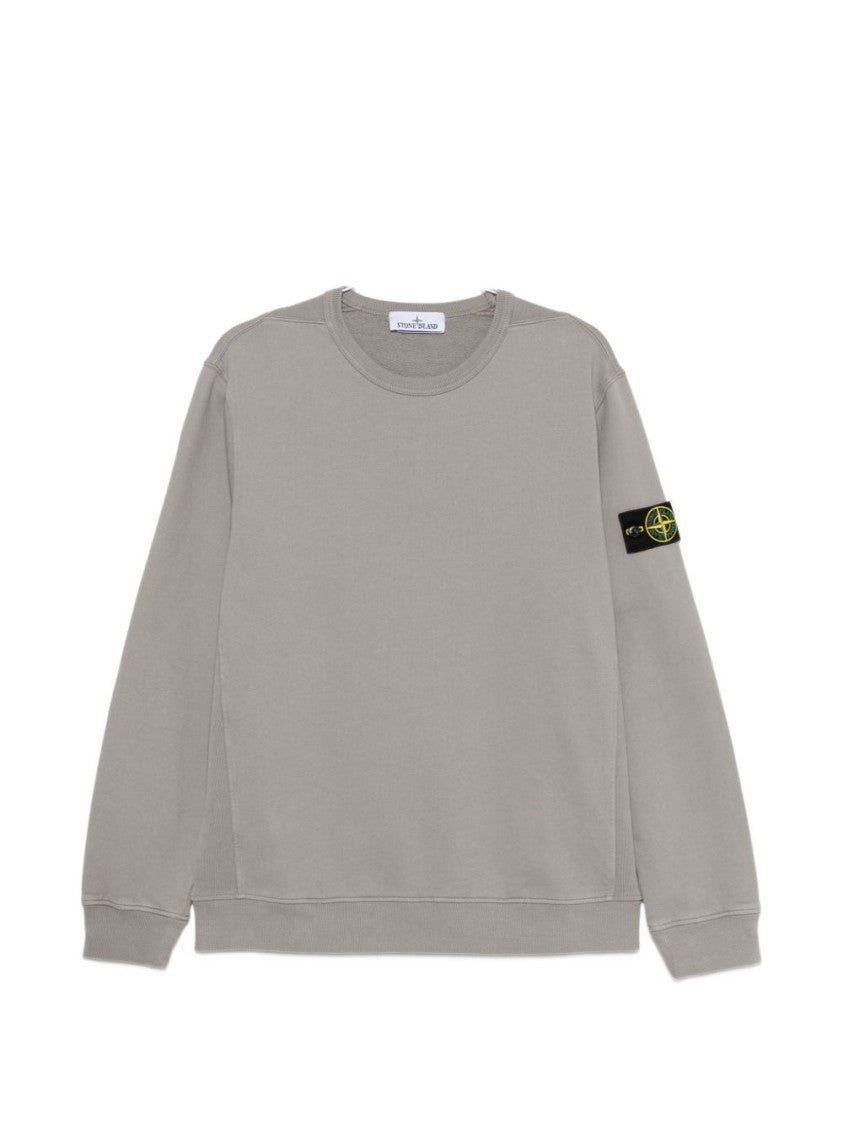 Stone Island Relaxed Sleeve Patch Knit Sweater